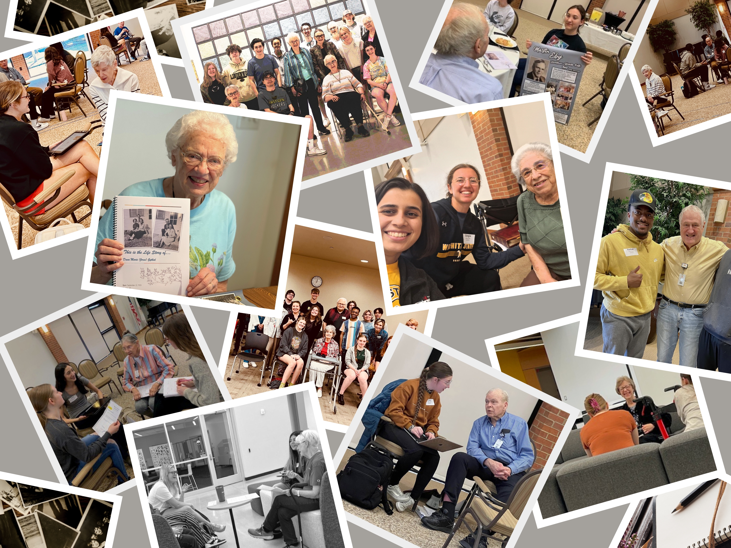 Connecting Generations Collage