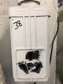 Photo of 250VAC 50A 1Ph (NEMA 10-50 Angle)