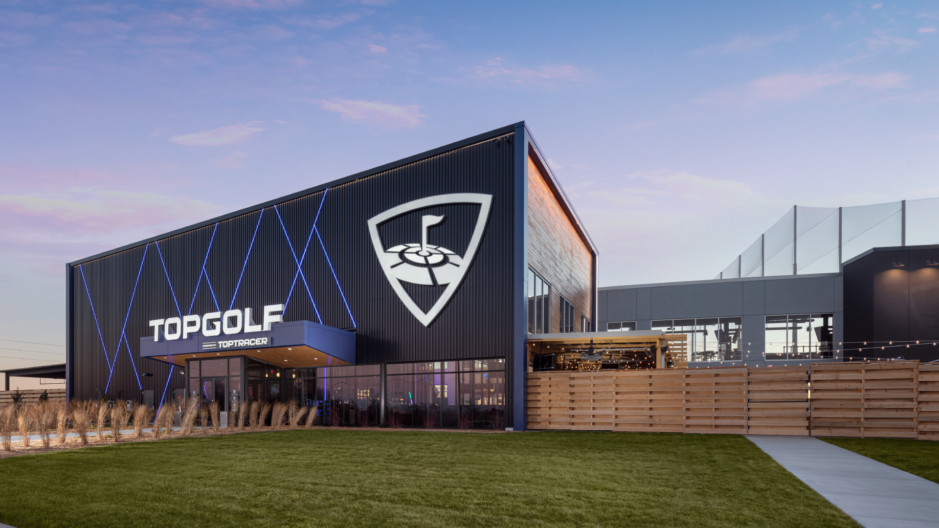 Exterior photo of Topgolf