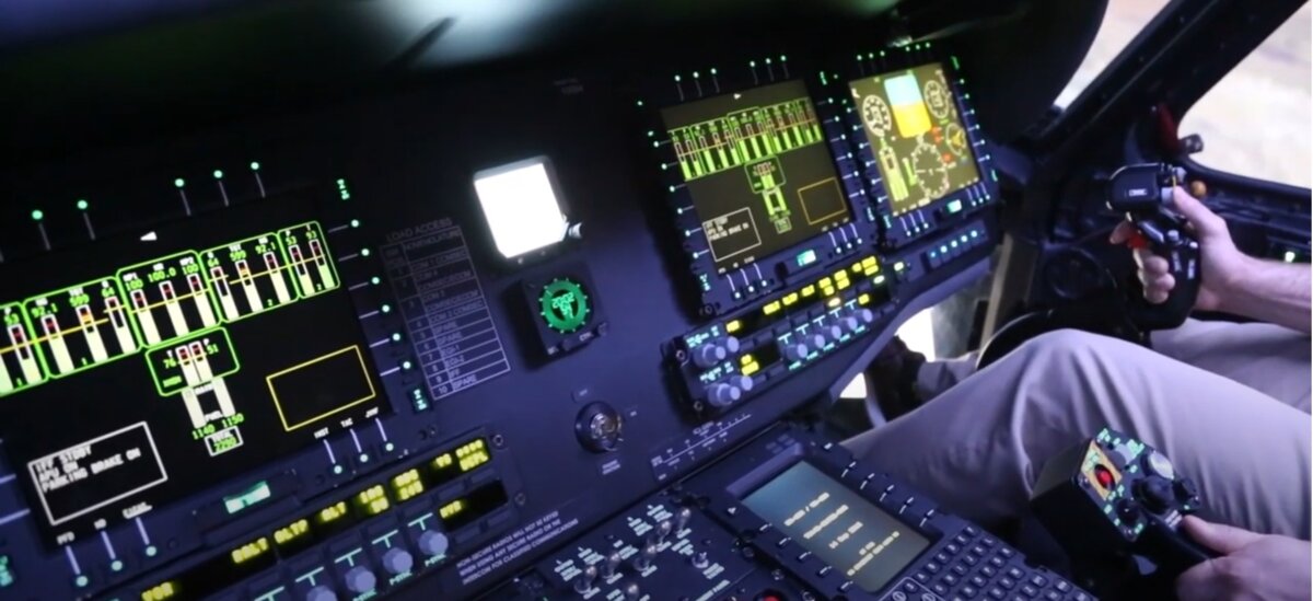 Black Hawk helicopter trainer