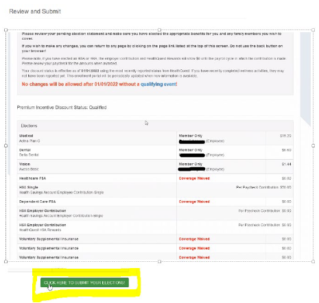 Review Election Options
