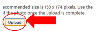 Select “Upload”