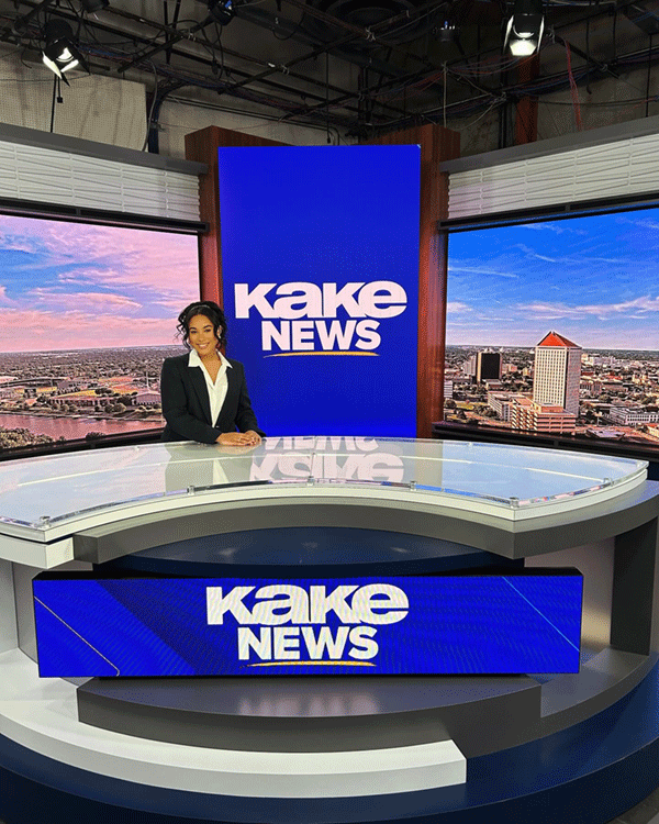 Ananda reporting at KAKE News